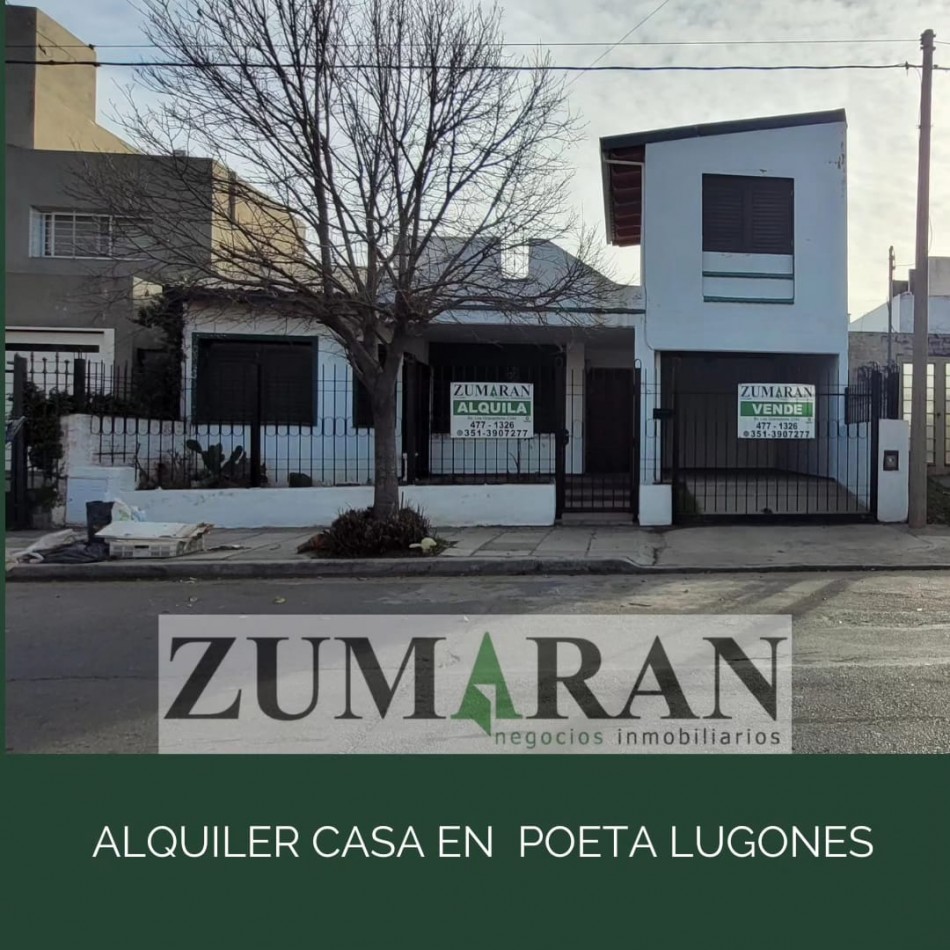 VENTA CASA B°POETA LUGONES