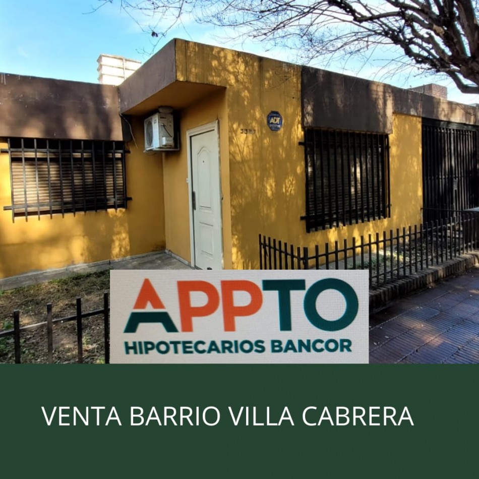 VENTA EN B°VILLA CABRERA